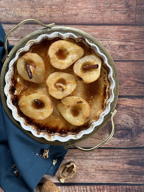 Pečené hrušky se skořicí