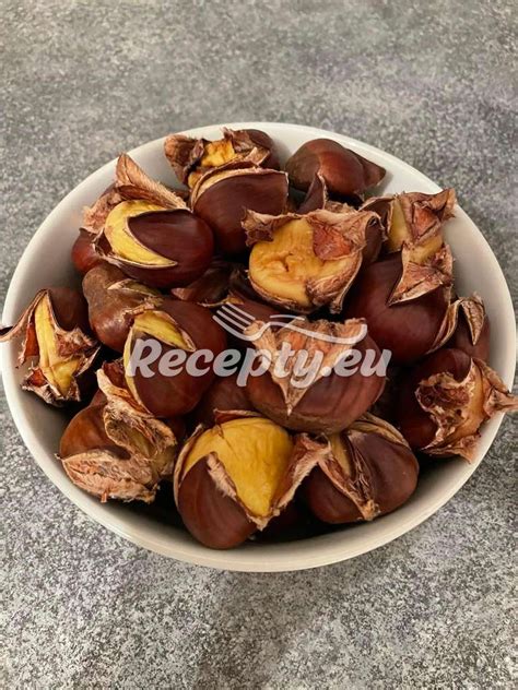 Pečené kaštany v troubě