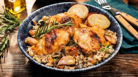 Pečené kuře s citronem a tymiánem