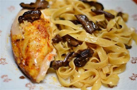 Pečené kuře s nudlemi