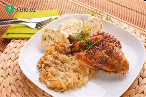 Pečené kuře se zelím