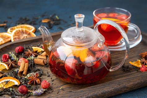 Pečený čaj z malin