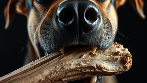 Pes žvýkající kost