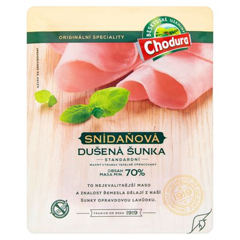 Plátky dušené šunky