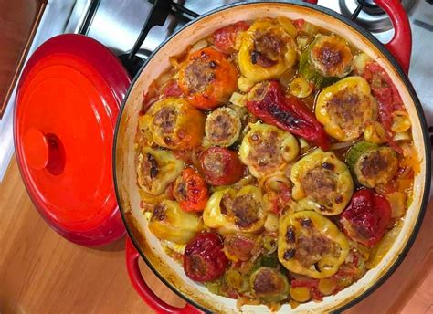 Plněné papriky v troubě