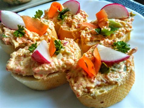 Pomazánka z ředkviček a mrkve