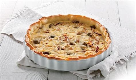 Quiche s cibulí