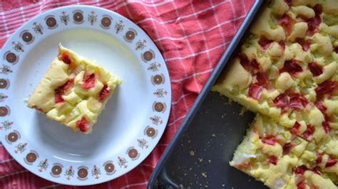 Rebarborový koláč