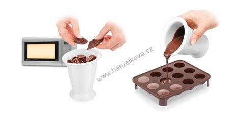 Rozpouštění čokolády fénem