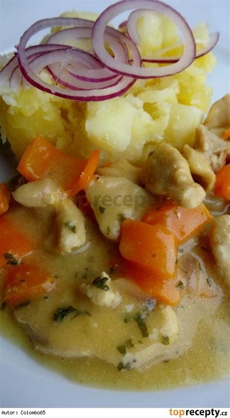 Servírování Kuřecího soté