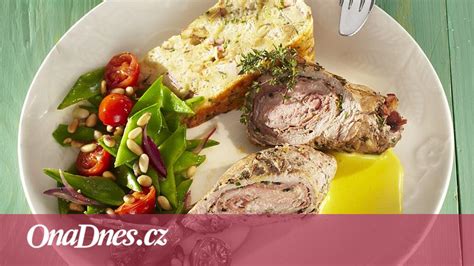 Servírování karlovarské telecí kýty