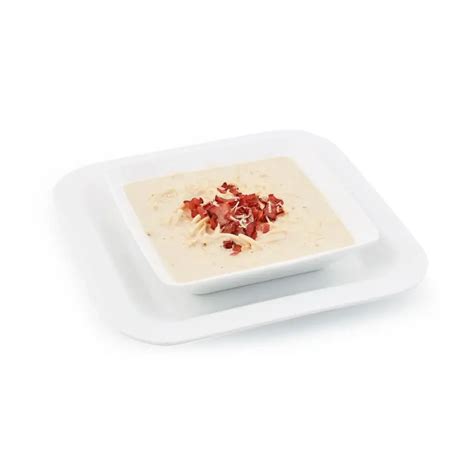 Servírování krémových těstovin