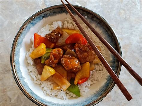 Sladkokyselé vepřové maso