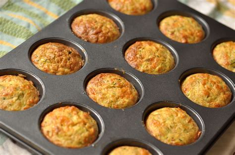 Slané cuketové muffiny