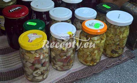 Sterilované Houby se Zeleninou