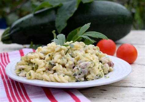 Těstoviny s cuketou