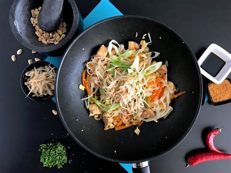 Thajské skleněné nudle Pad Thai