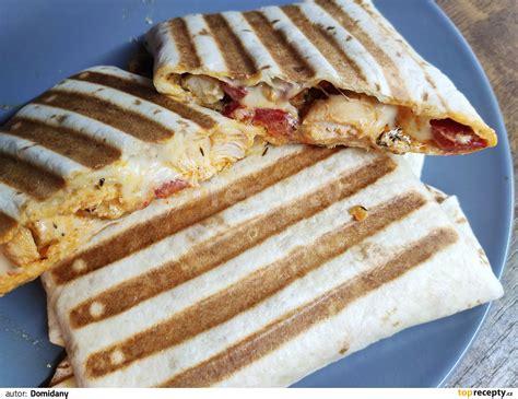 Tortilla s kuřecím masem