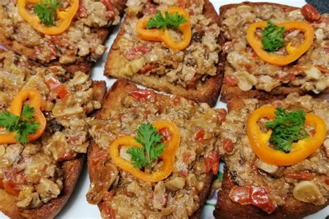 Toust s ďábelskou směsí