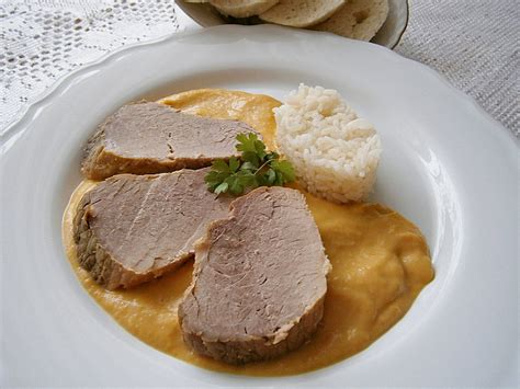 Vepřová kýta v hořčičné omáčce