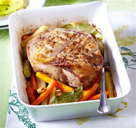 Vepřová pečeně se zeleninou