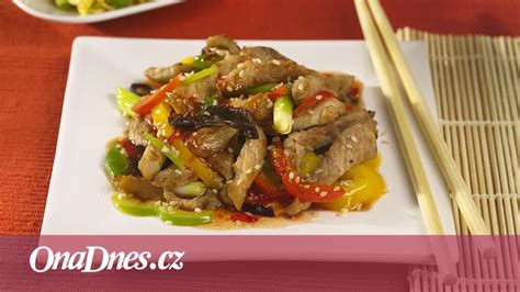 Vepřové maso ve sladkokyselé omáčce