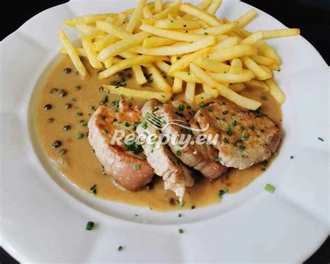 Vepřové medailonky na houbách