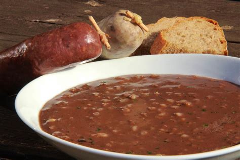 Zabijačková polévka