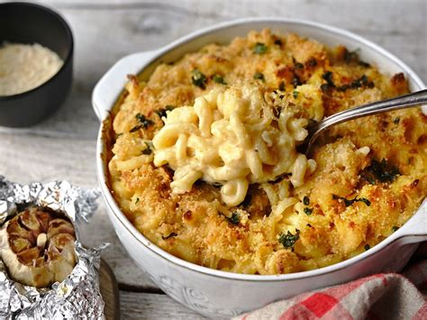 Zapečené těstoviny se sýrem