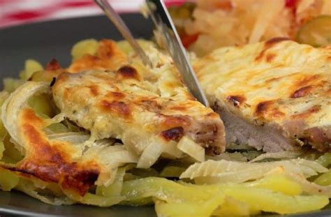 Zapečené vepřové kotlety