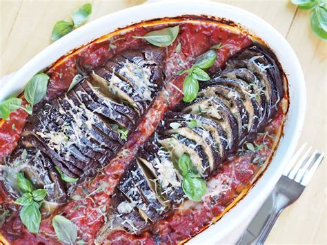 Zapečený lilek s parmazánem