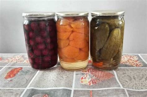 Zavařování ovoce a zeleniny