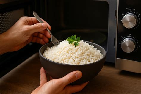 rýže z mikrovlnky